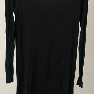 black Asos dress